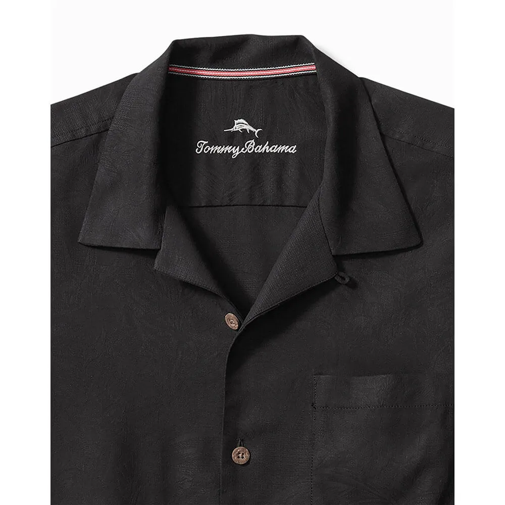 Tommy Bahama Tropic Isle Camp Shirt - Black Mens Tommy Bahama