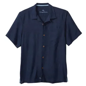 Tommy Bahama Tropic Isle Camp Shirt - Navy Mens Tommy Bahama