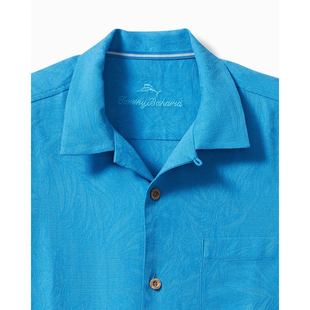 Tommy Bahama Tropic Isles Camp Shirt - Blue Canal Mens Tommy Bahama