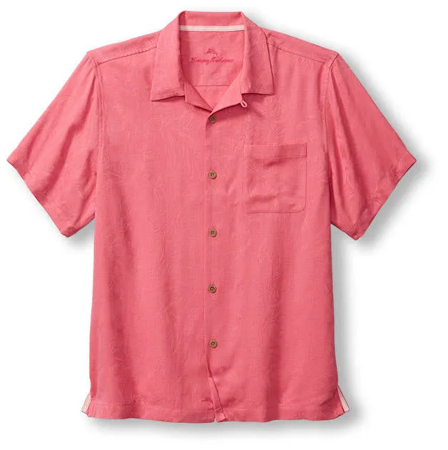 Tommy Bahama Tropic Isles Camp Shirt - Soft Flamingo Mens Tommy Bahama