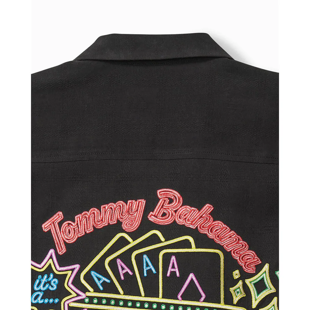 Tommy Bahama Vegas State Of Mind Camp Shirt - Black Mens Tommy Bahama