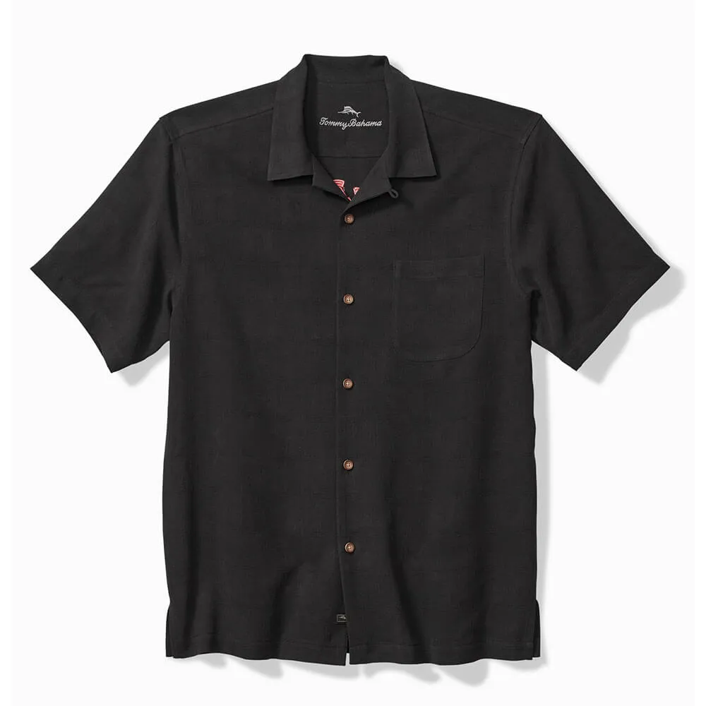 Tommy Bahama Vegas State Of Mind Camp Shirt - Black Tommy Bahama Clothing