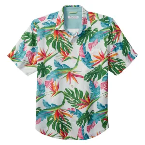 Tommy Bahama Veracruz Cay Tropic Toss Camp Shirt - White Mens Tommy Bahama