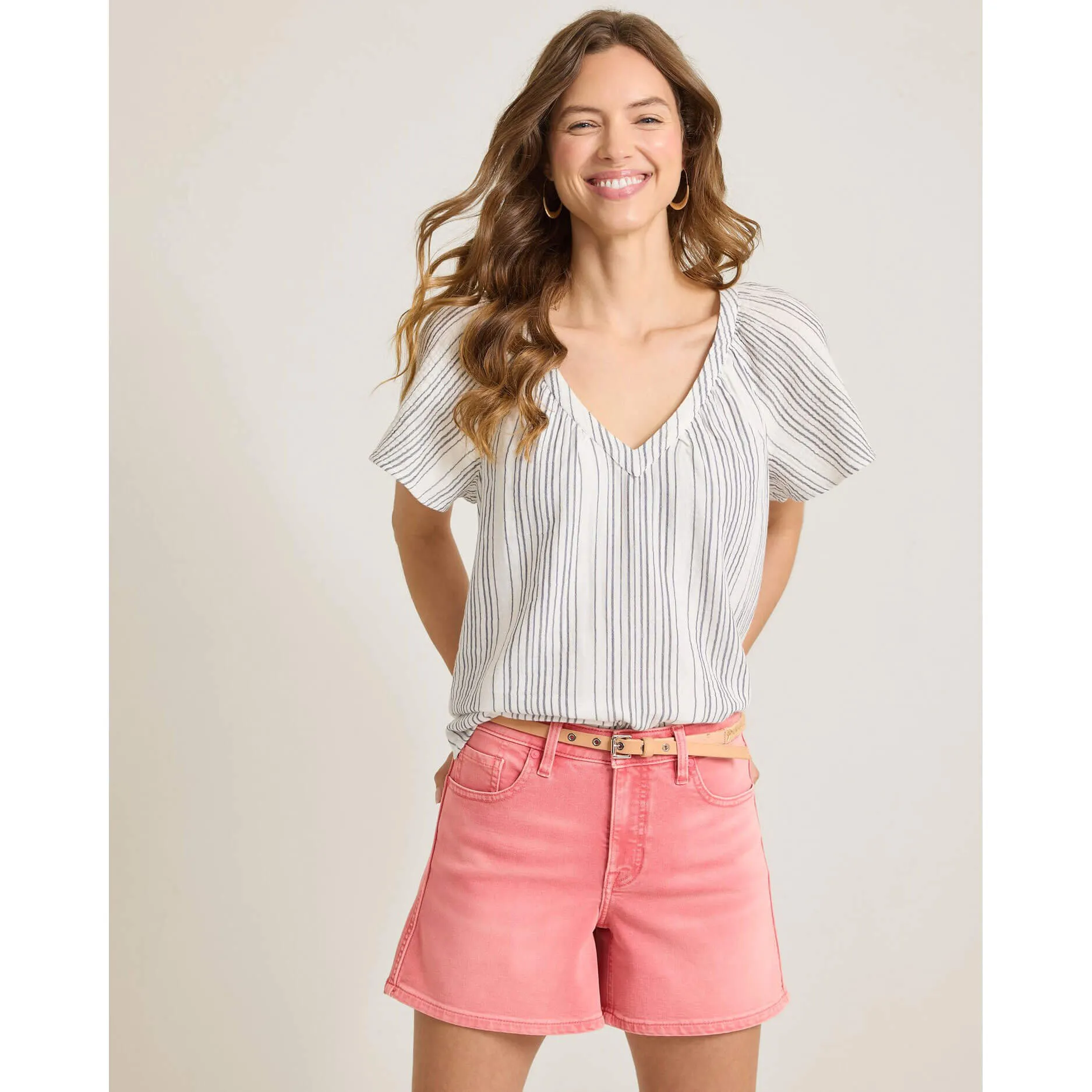 Tommy Bahama Women's 5-Inch Relaxed Denim Shorts - Hula Tommy Bahama Clothing