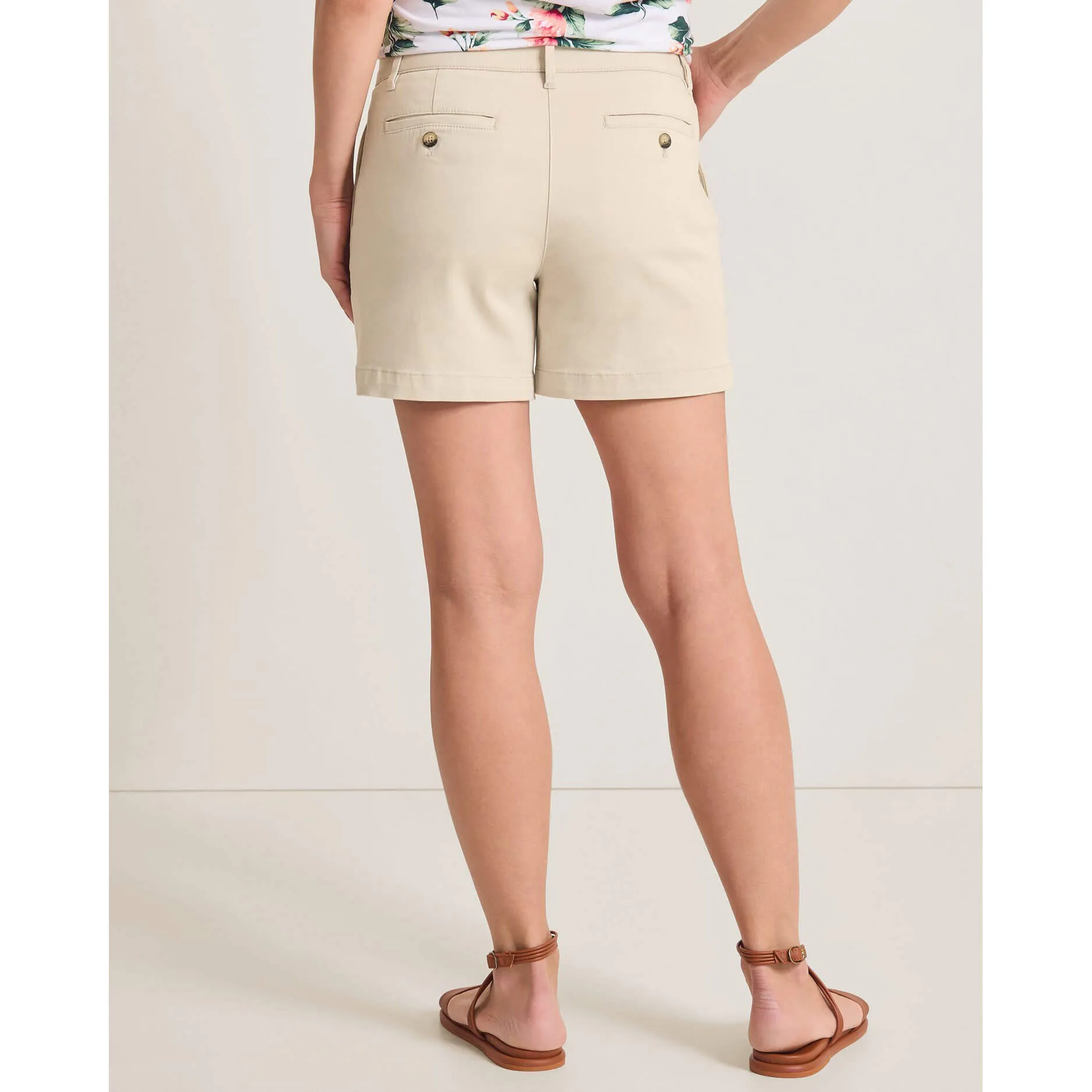 Tommy Bahama Women's Boracay 5-Inch Shorts - Khaki Sand Tommy Bahama Clothing