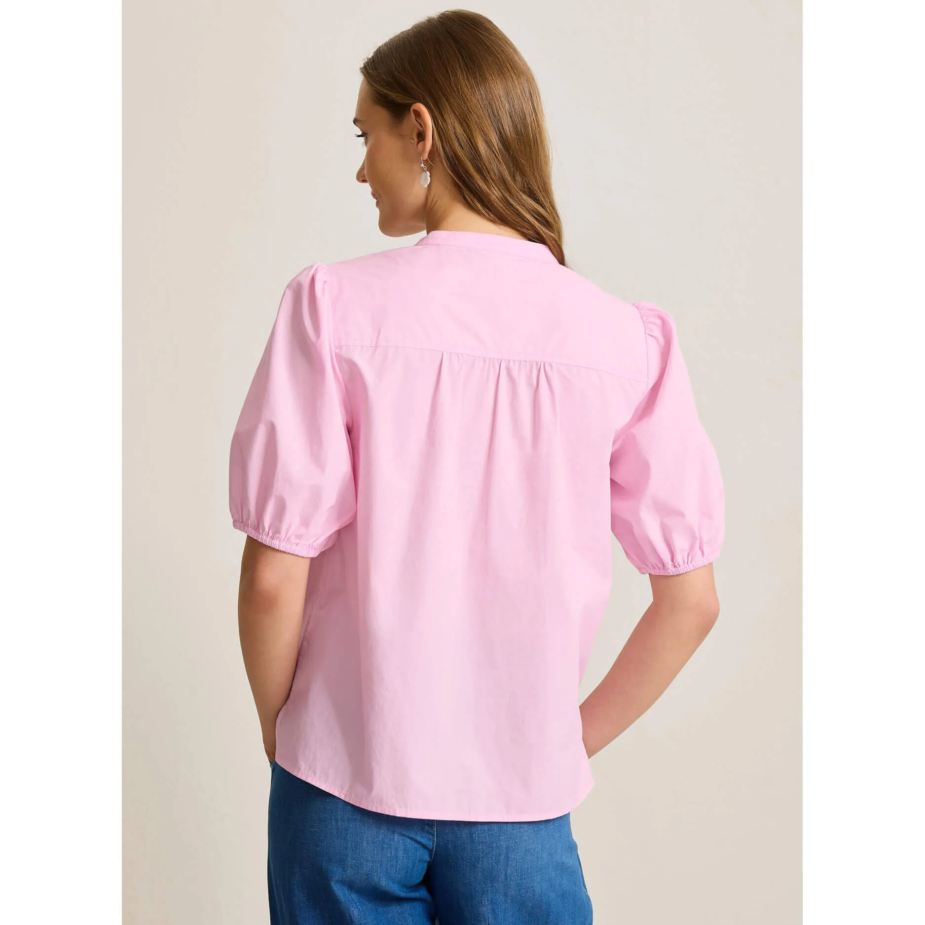 Tommy Bahama Women's Oceana Puff Short Sleeve Top - Cyber Light Tommy Bahama Clothing