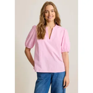 Tommy Bahama Women's Oceana Puff Short Sleeve Top - Cyber Light Tommy Bahama Clothing