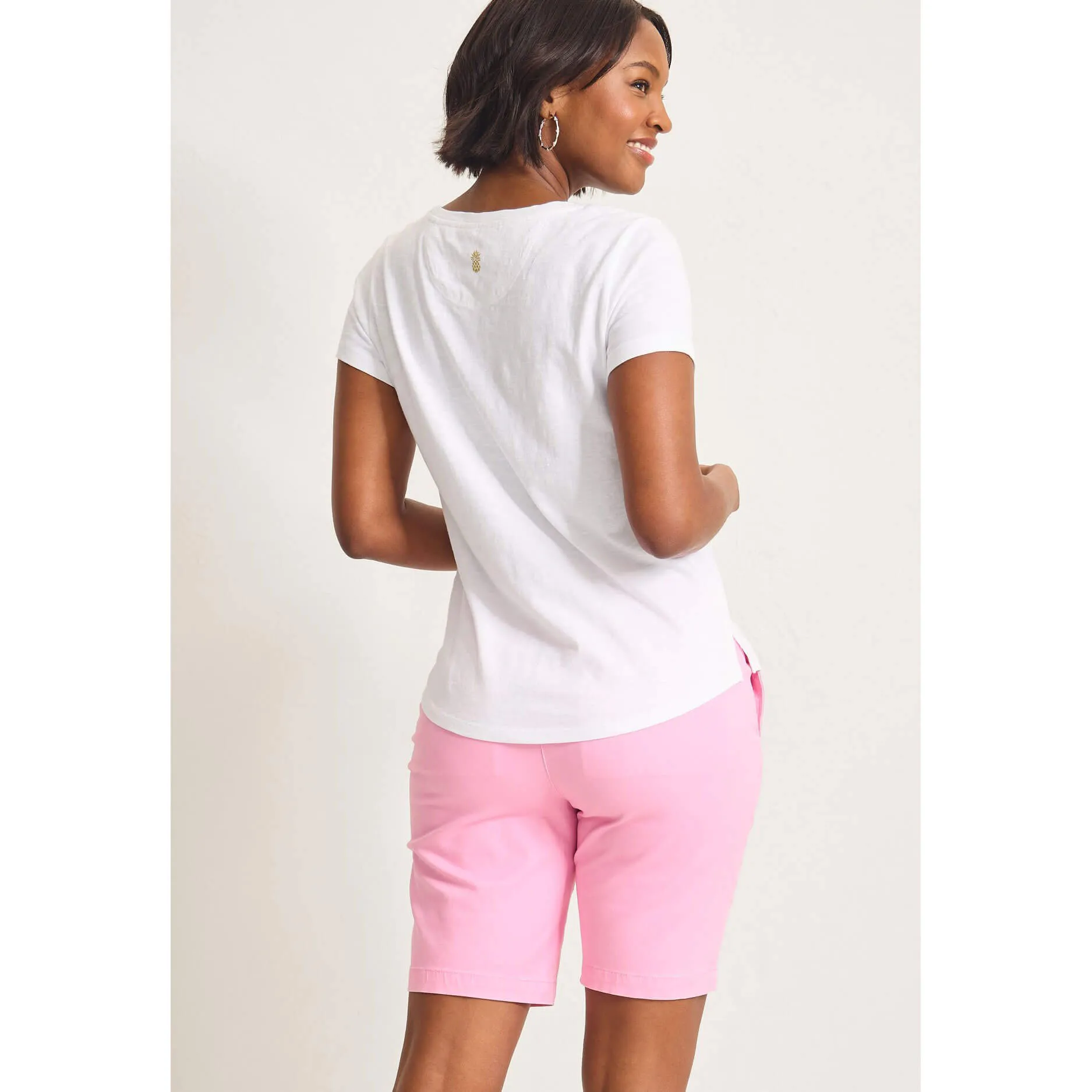 Tommy Bahama Women's Tropical Bliss Lux T-Shirt - White Tommy Bahama Clothing