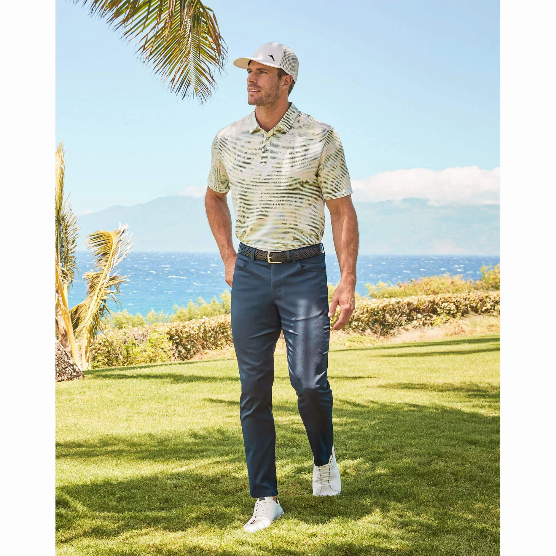 Tommy Bahama Men's Islandzone Performance 5 Pocket Pants - Dark Eclipse Mens Tommy Bahama