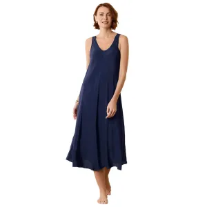 Womens Tommy Bahama Swimwear Tommy Bahama Calypso Crepe Bias Dress Cover Up - Mare Navy*