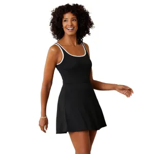 Womens Tommy Bahama Swimwear Tommy Bahama Island Cays Cabana Romper Cover Up - Black