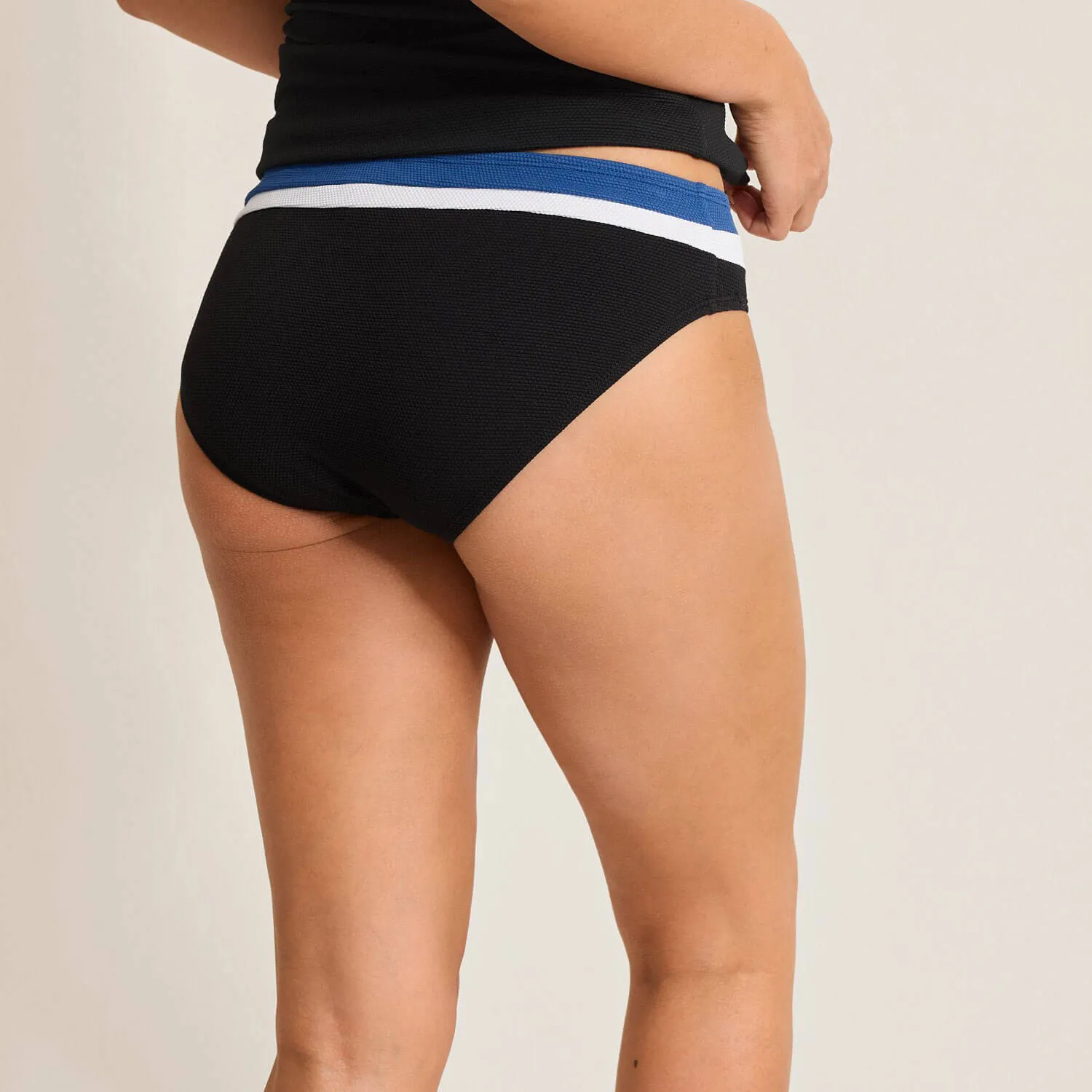 Womens Tommy Bahama Swimwear Tommy Bahama Island Cays Colorblock Hipster Bottom - Indigo Tide