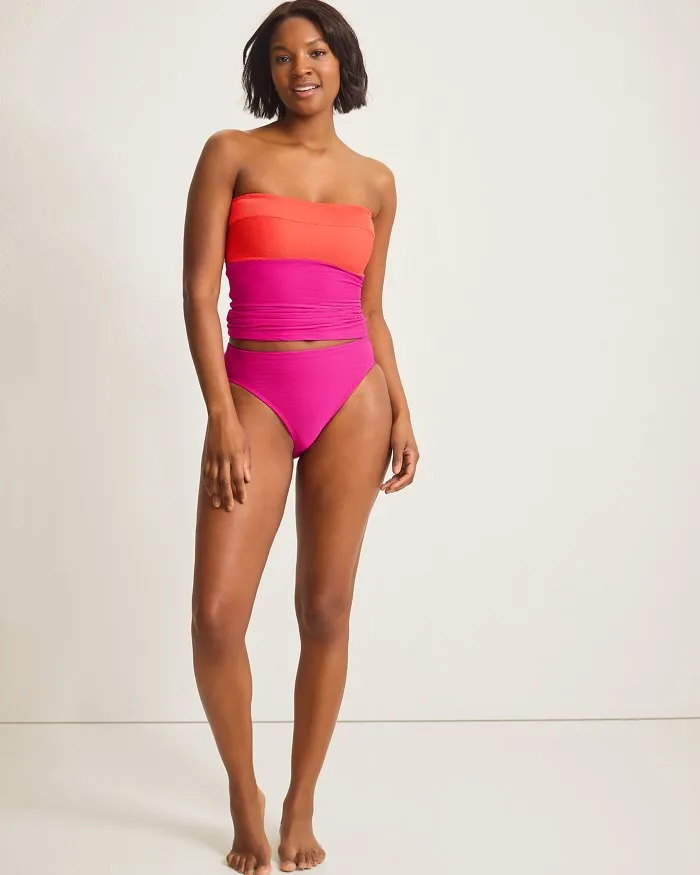 Womens Tommy Bahama Swimwear Tommy Bahama Ocean Point Hipster Bottom - Pink Maui *