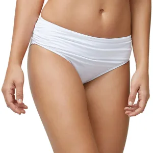 Womens Tommy Bahama Swimwear Tommy Bahama Pearl High Waist Sash Bikini Bottom - White
