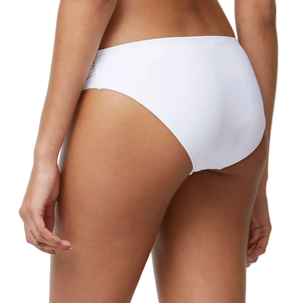 Womens Tommy Bahama Swimwear Tommy Bahama Pearl High Waist Side Shirred Bottom - White*